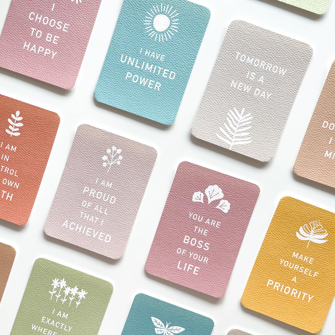 Daily Self-Love Notes Affirmation Cards