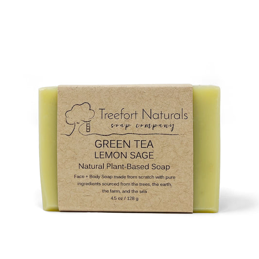 Green Tea Lemon Sage Soap
