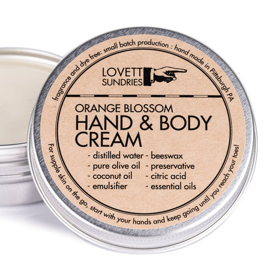 Hand And Body Cream - Orange Blossom