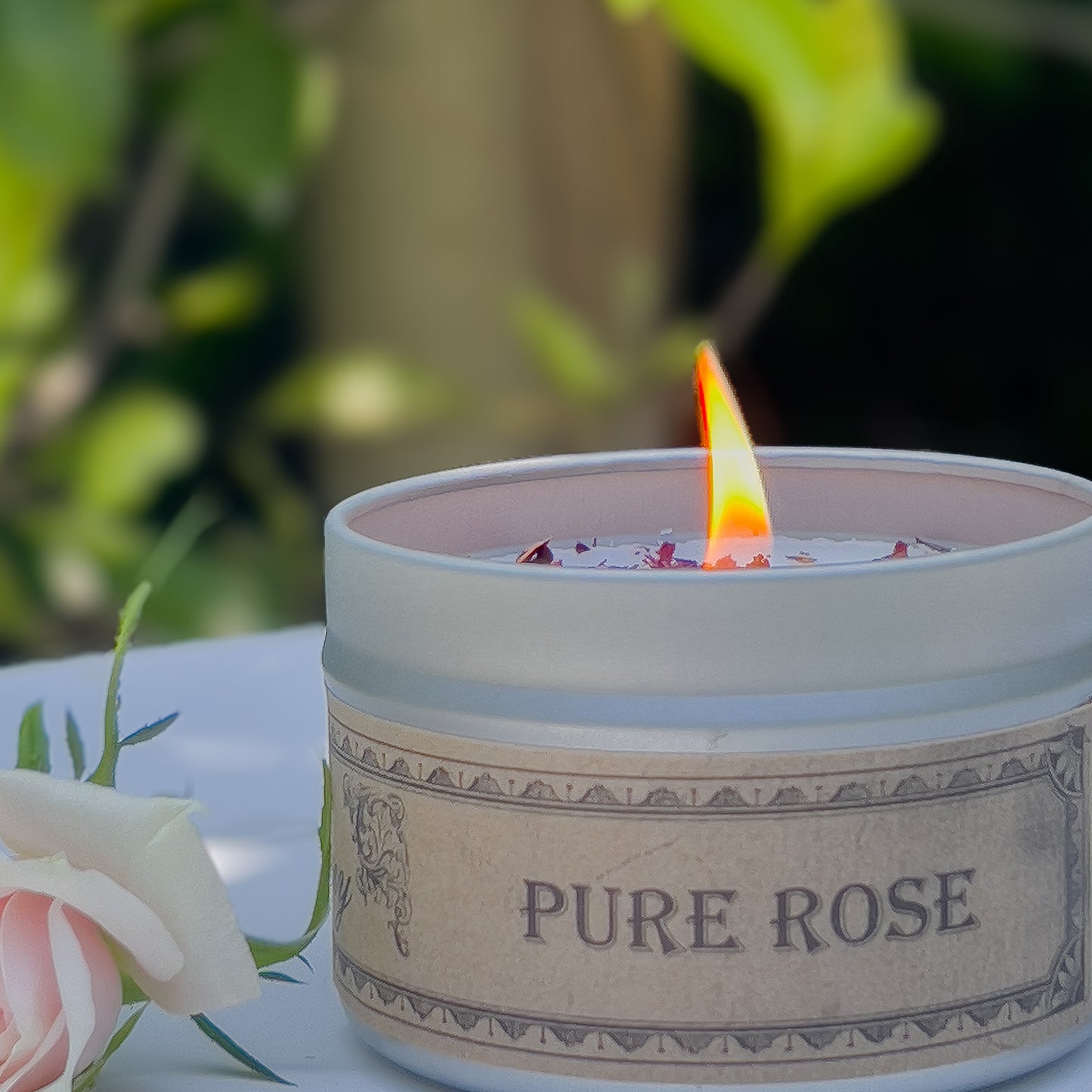Travel Candle, Pure Rose