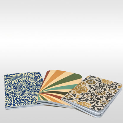 Pocket Notebook - William Morris Flower Pattern