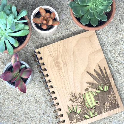 Desert Garden Wood Journal - Good Spark